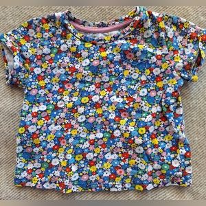 Mini Boden floral tee